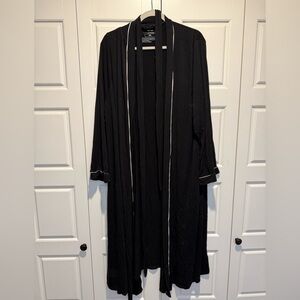 Littles Sleepies Black Long Lounge Robe 3XL